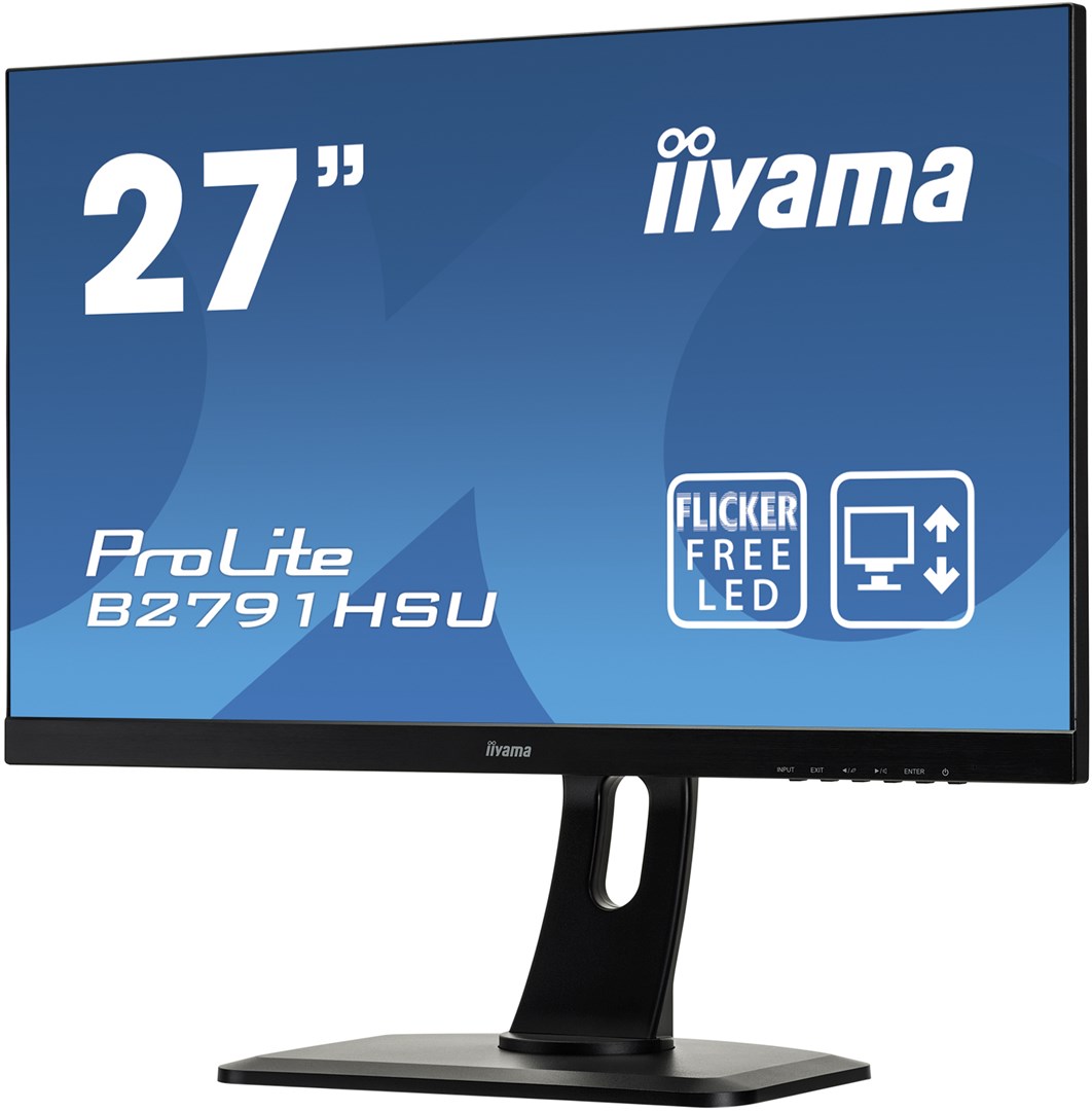 iiyama ProLite B2791HSU-B1 LED display 68.6 cm (27") 1920 x 1080 pixels Full HD Black - Image 4