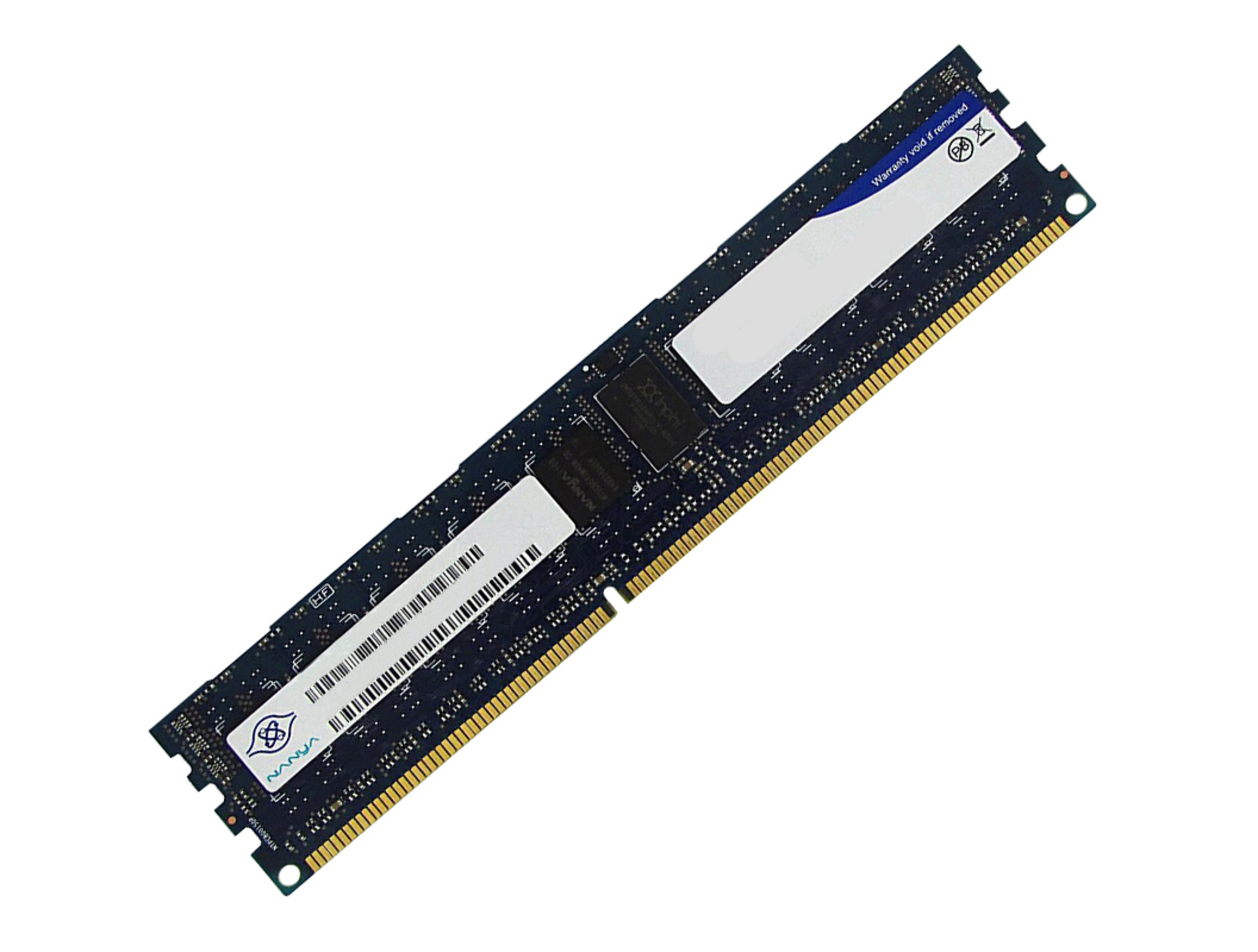 1GB NANYA PC2-3200R DDR2-400 128x4 CL3 ECC UDIMM 1.8V