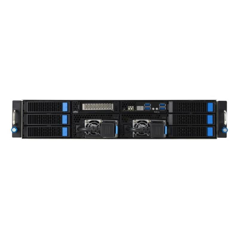 ASUS 90SF0251-M004X0 server barebone Intel C741 Rack (2U) Black, Steel - Image 8