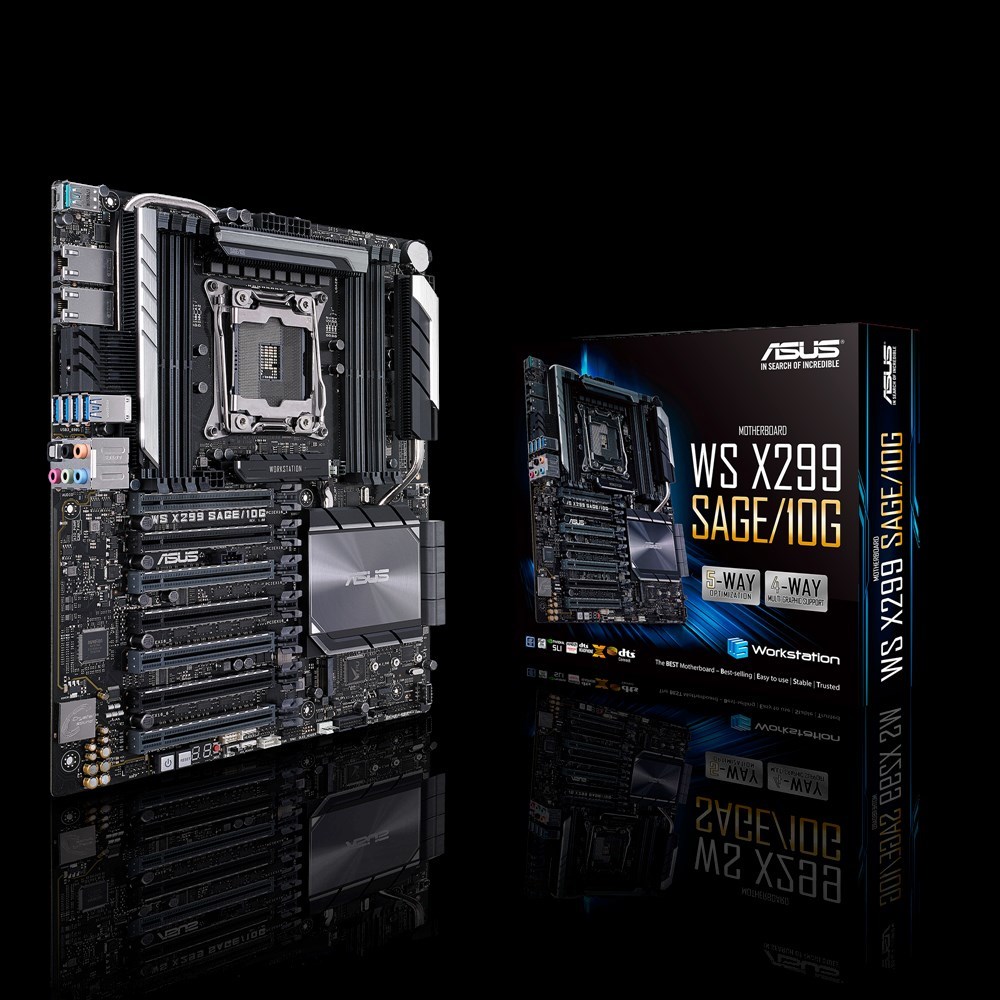 ASUS WS X299 SAGE/10G Intel® X299 LGA 2066 (Socket R4) SSI CEB - Image 2