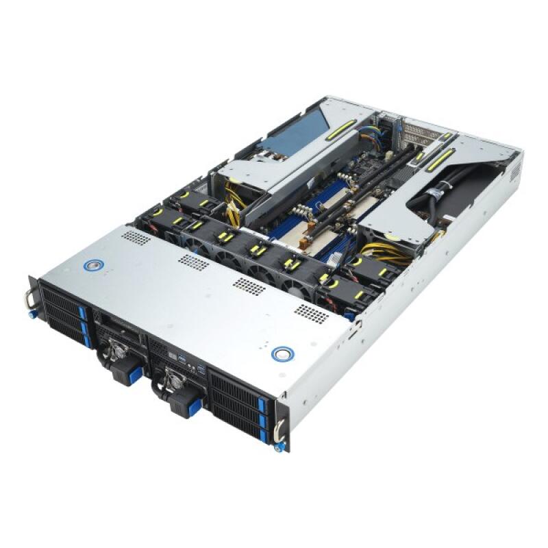 ASUS 90SF0251-M004X0 server barebone Intel C741 Rack (2U) Black, Steel - Image 10