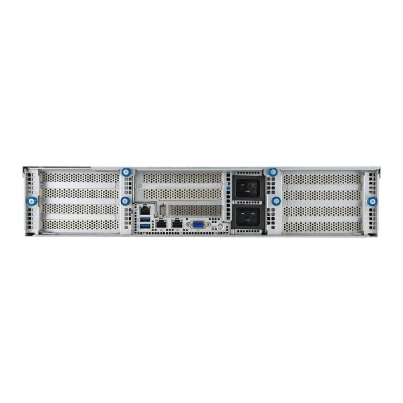 ASUS 90SF0251-M004X0 server barebone Intel C741 Rack (2U) Black, Steel - Image 9