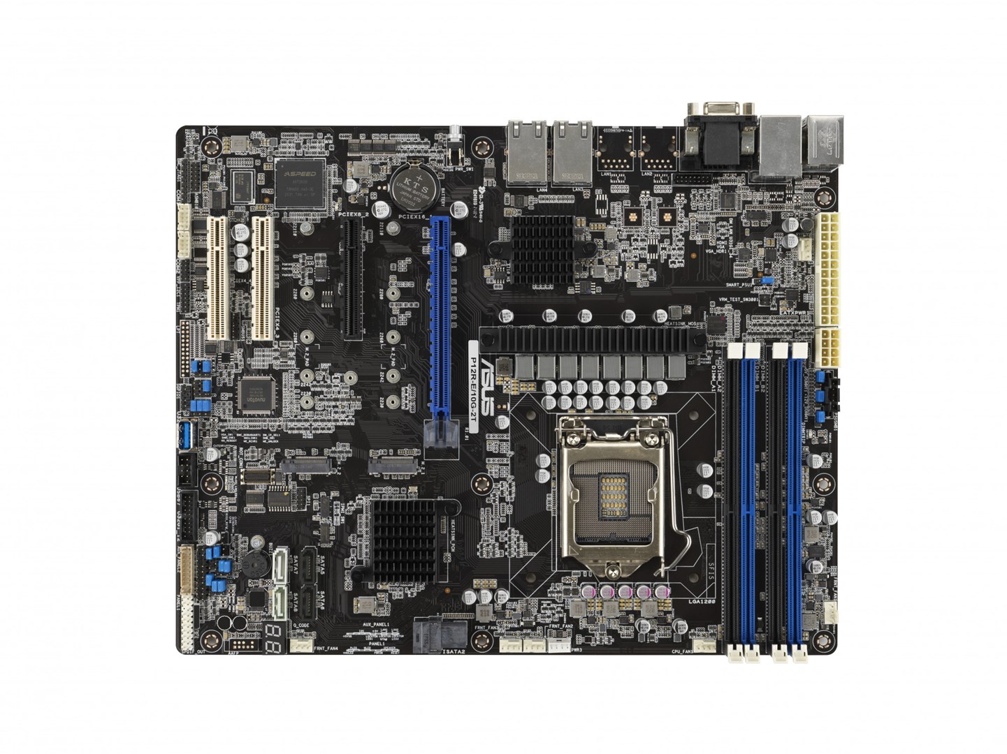 ASUS P12R-E/10G-2T 90SB0AI0-M1UAY0 (Socket H5) ATX server motherboard
