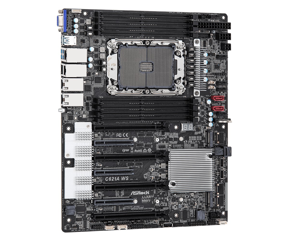 Asrock C621A WS Intel C621A LGA 4189 ATX - Image 5