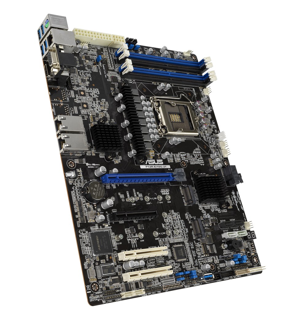 ASUS P12R-E/10G-2T 90SB0AI0-M1UAY0 (Socket H5) ATX server motherboard - Image 2