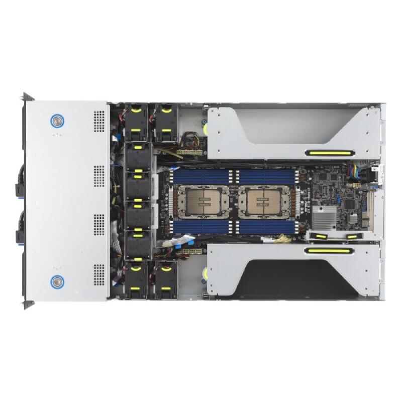 ASUS 90SF0251-M004X0 server barebone Intel C741 Rack (2U) Black, Steel - Image 6