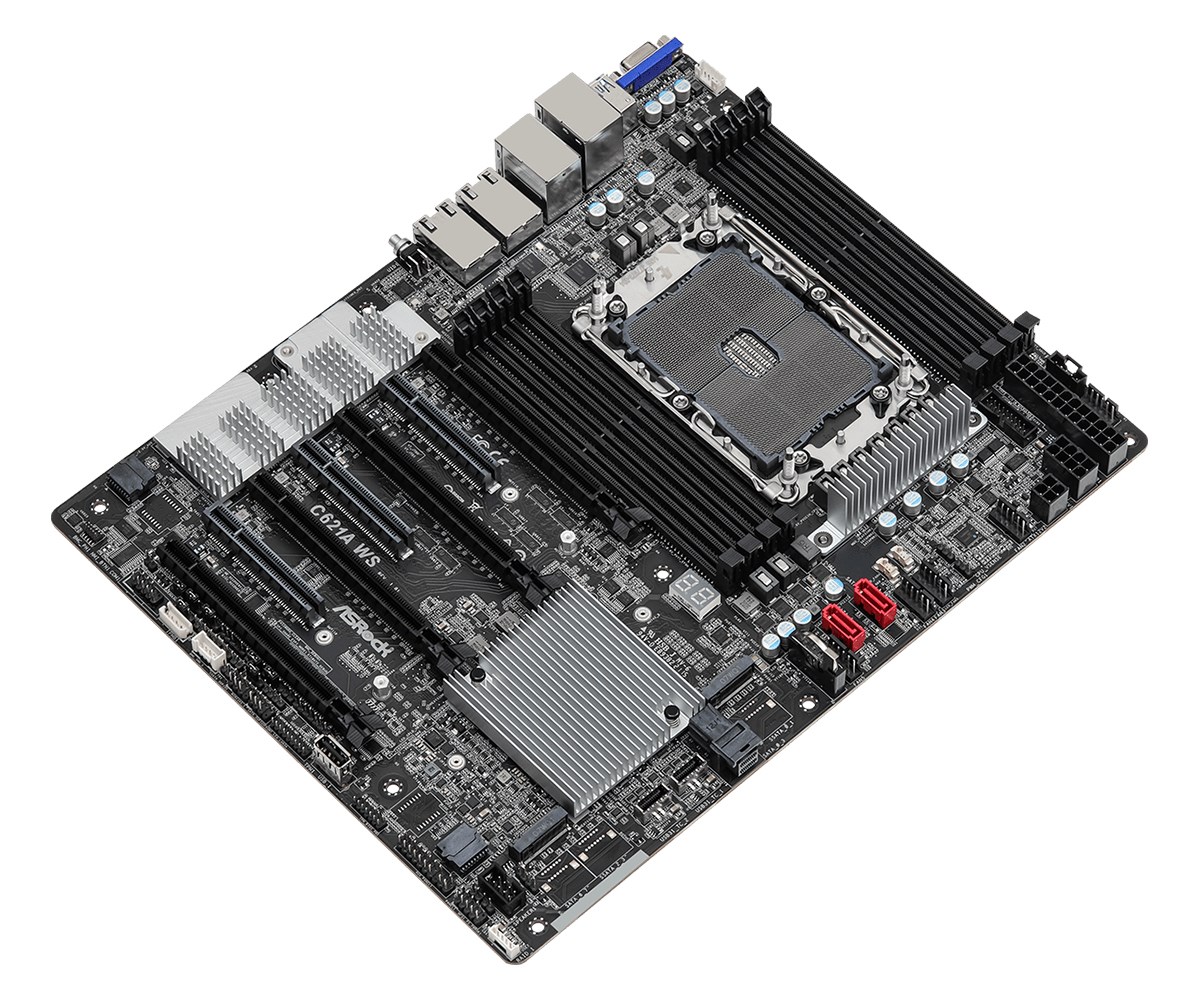 Asrock C621A WS Intel C621A LGA 4189 ATX - Image 4