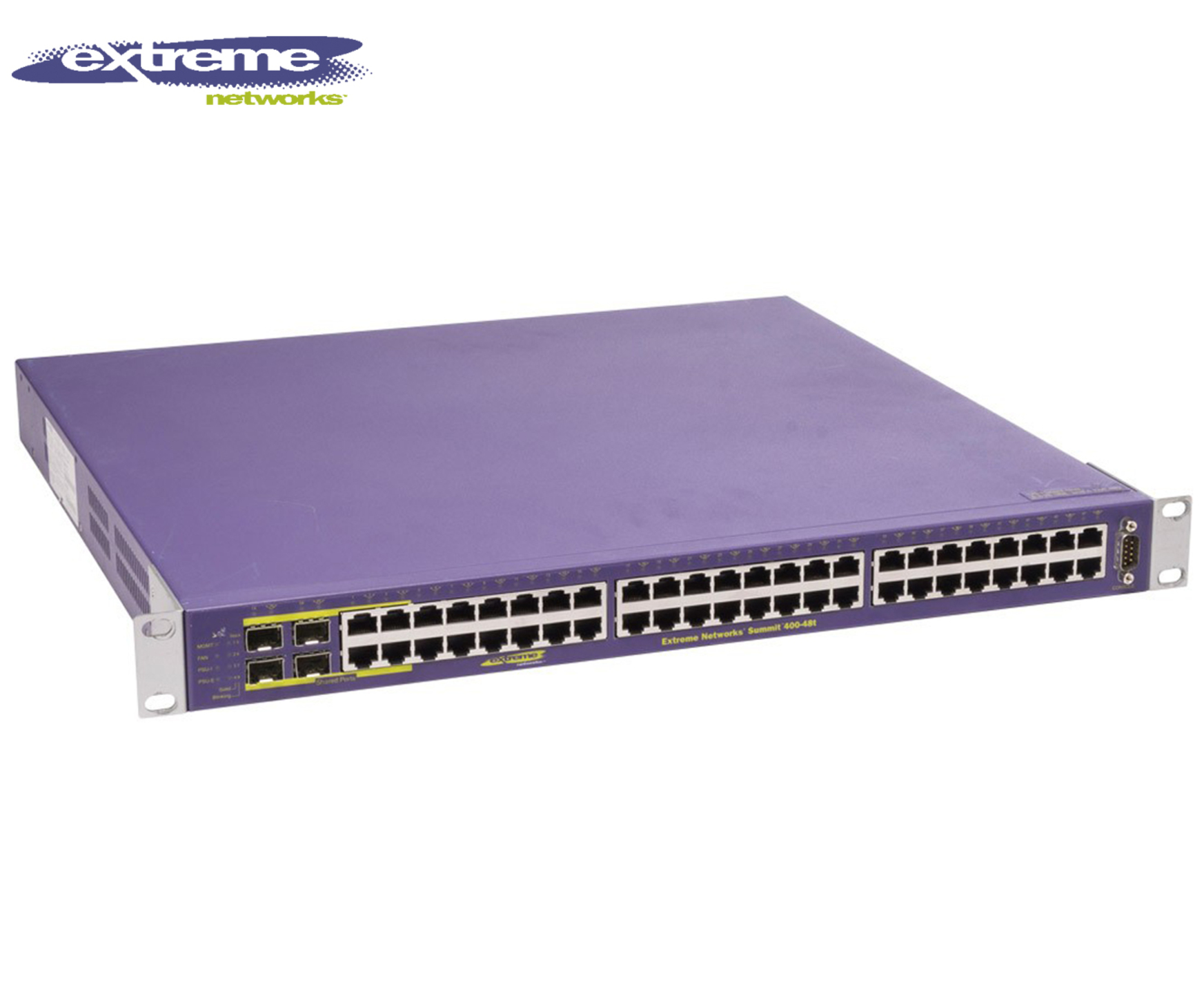 SWITCH ETH 48P 1GB & 4x1GB SFP EXTREME NETWORKS SUMMIT 400-48t L3 MANAGED