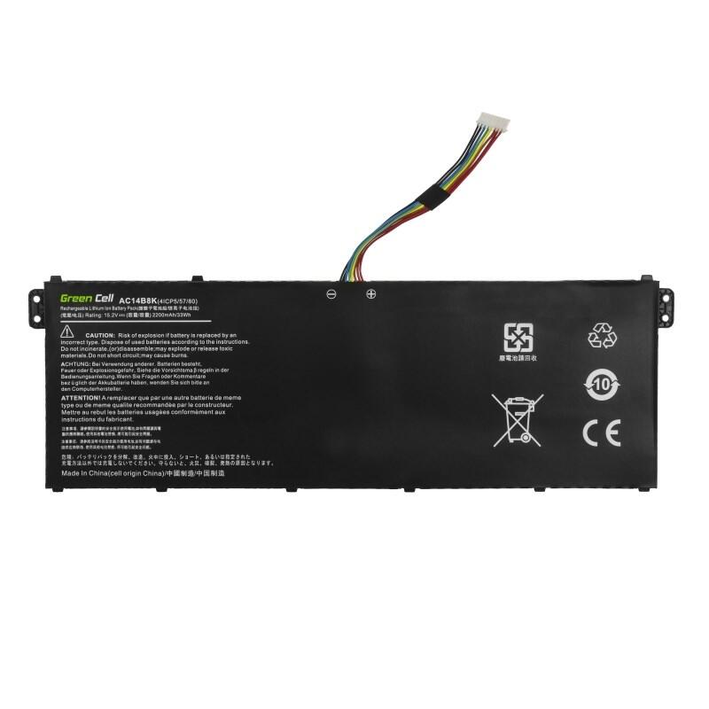 Green Cell AC72 laptop spare part Battery - Image 3