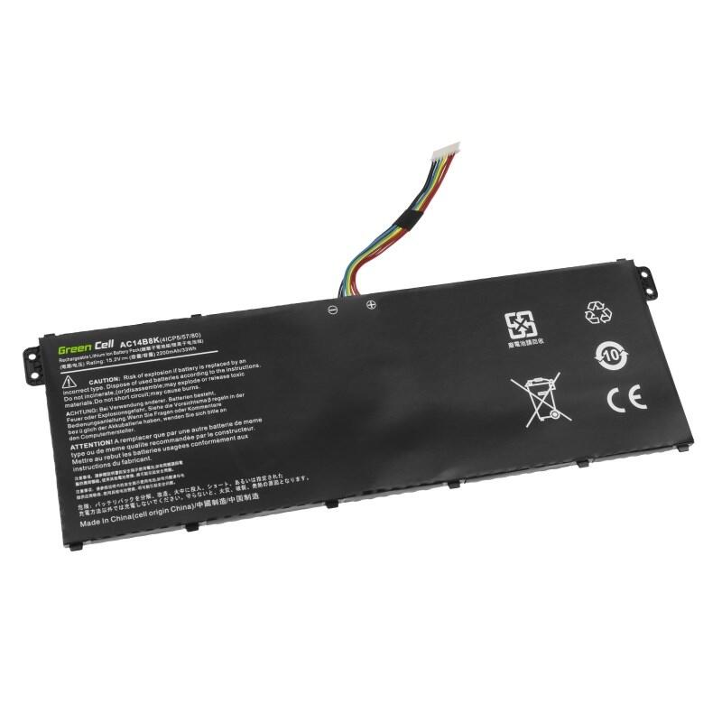 Green Cell AC72 laptop spare part Battery - Image 2