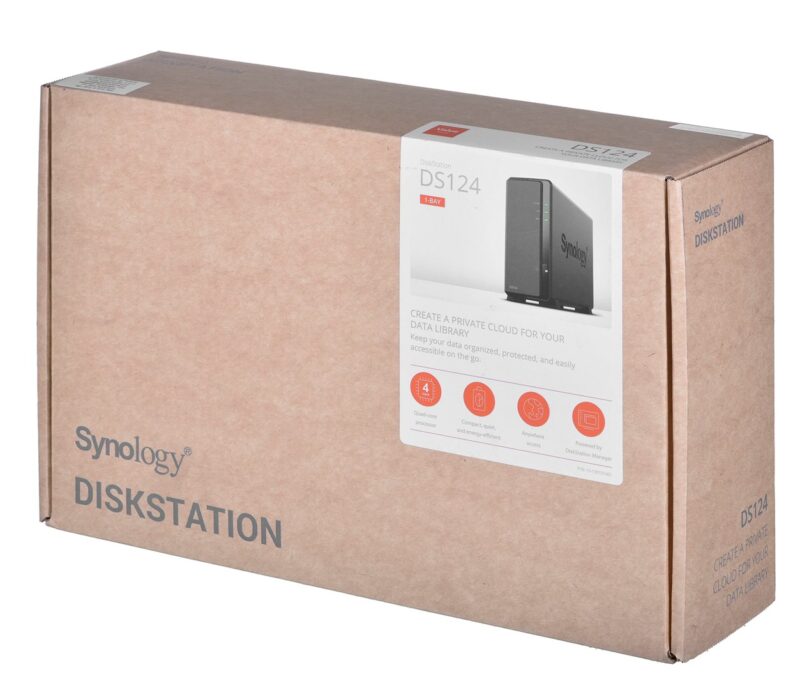 Synology DiskStation DS124 NAS/storage server Desktop Ethernet LAN Black RTD1619B - Image 7