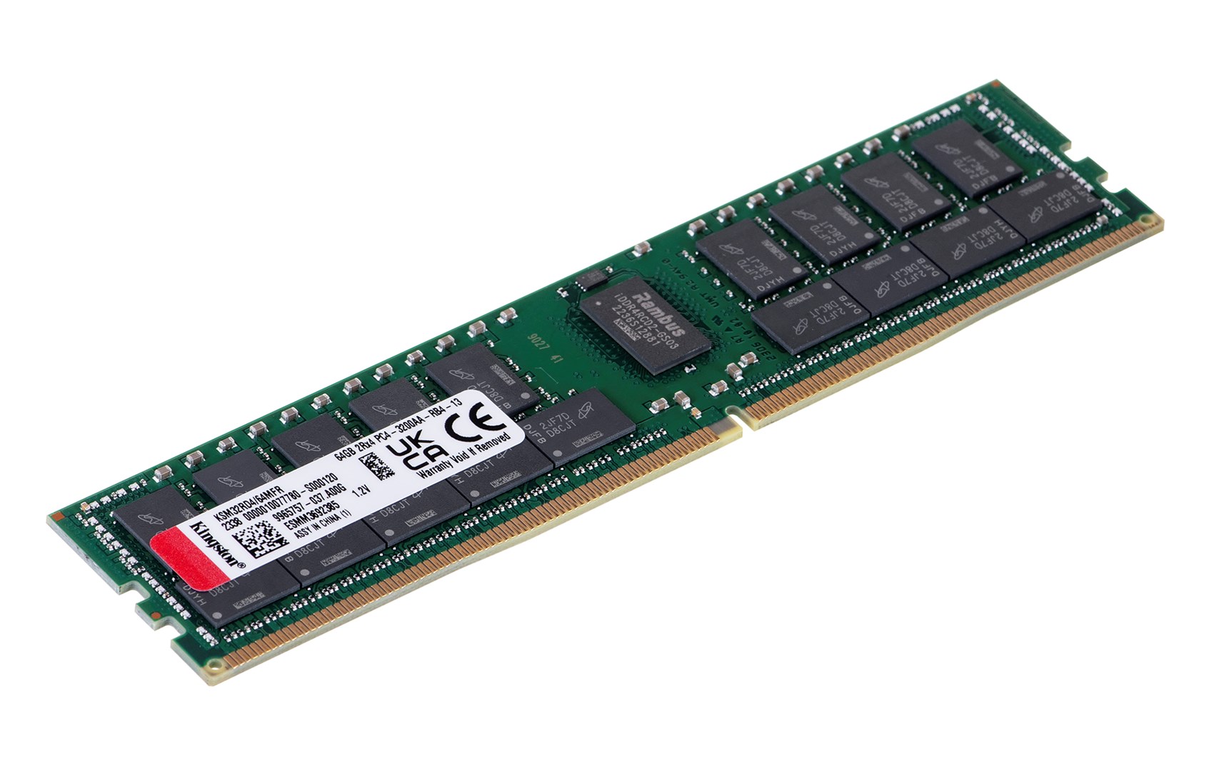 Kingston RDIMM 64GB DDR4 2Rx4 Micron F Rambus 3200MHz PC4-25600 KSM32RD4/64MFR - Image 3