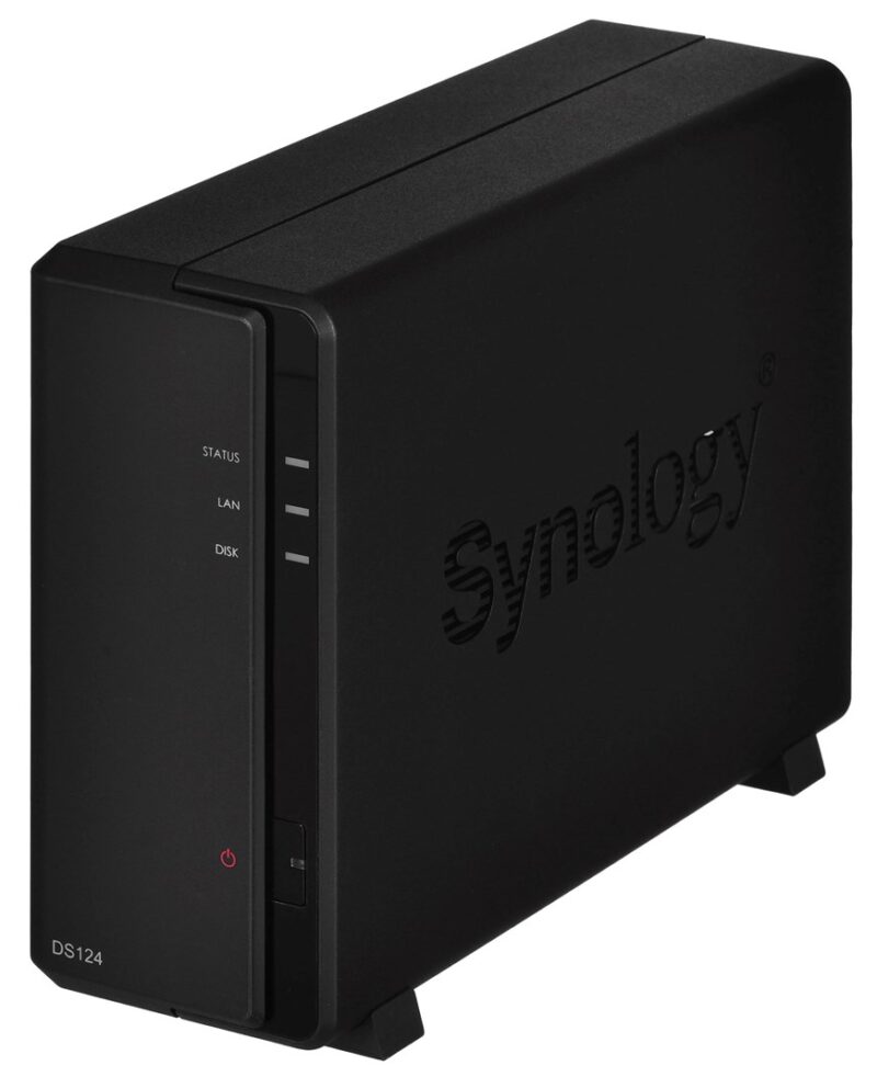 Synology DiskStation DS124 NAS/storage server Desktop Ethernet LAN Black RTD1619B - Image 2