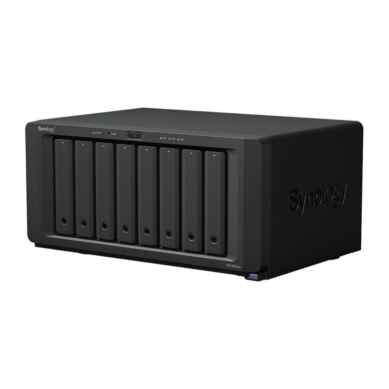 Synology DiskStation DS1823XS+ NAS/storage server Tower Ryzen Embedded V1780B 8 GB DDR4 0 TB DiskStation Manager Black - Image 3