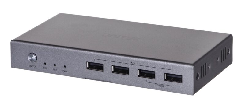 UNITEK V307A KVM switch Grey - Image 11