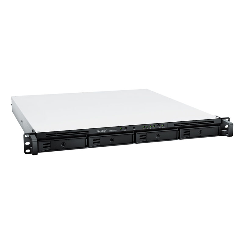 Synology RackStation RS822RP+ NAS/storage server Rack (1U) Ryzen Embedded V1500B 2 GB DDR4 0 TB DiskStation Manager Grey - Image 4