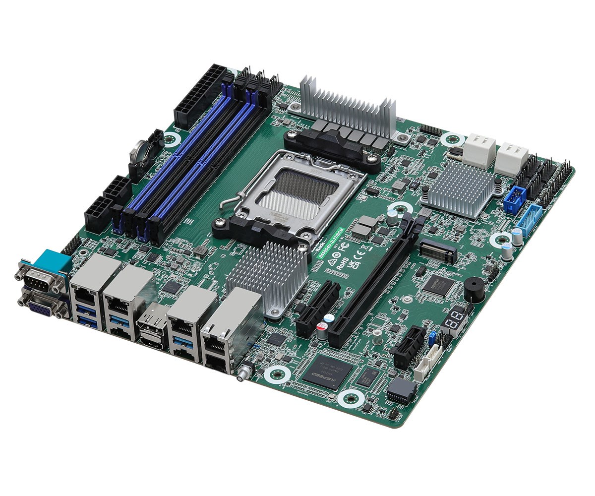 Asrock B650D4U-2L2T/BCM motherboard AMD B650 Express Socket AM5 micro ATX - Image 2