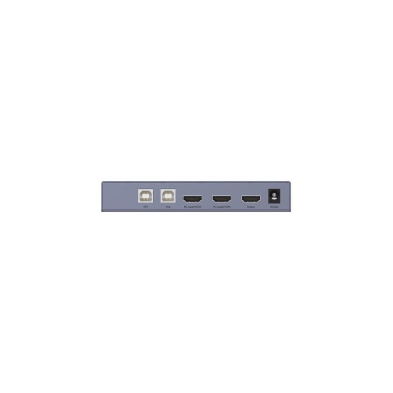 UNITEK V307A KVM switch Grey - Image 4
