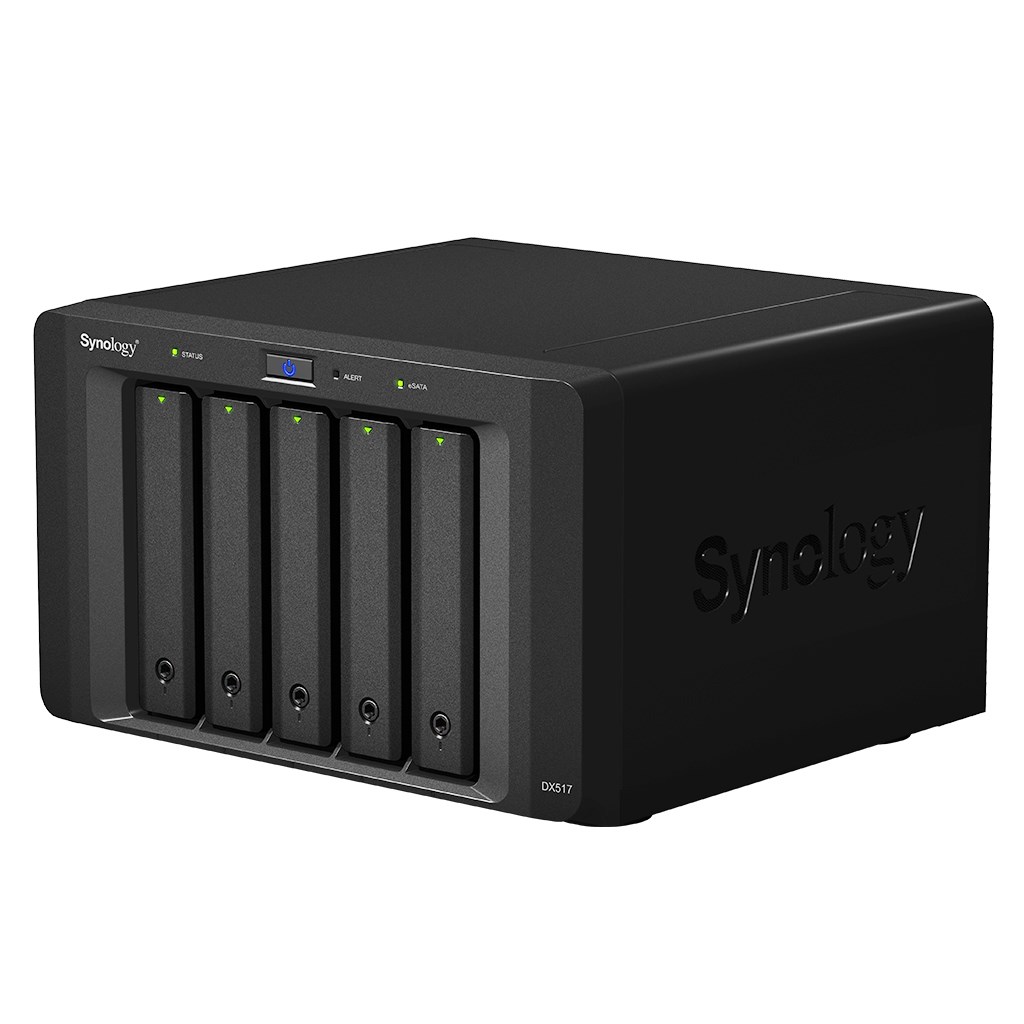 Expansion unit Synology DX517; Tower; 5x 3.5"/2.5" SATA HDD/SSD (for DS923+, DS723+, DS1522+) - Image 2