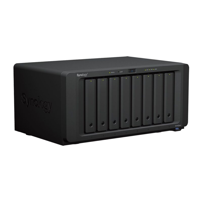 Synology DiskStation DS1823XS+ NAS/storage server Tower Ryzen Embedded V1780B 8 GB DDR4 0 TB DiskStation Manager Black - Image 7