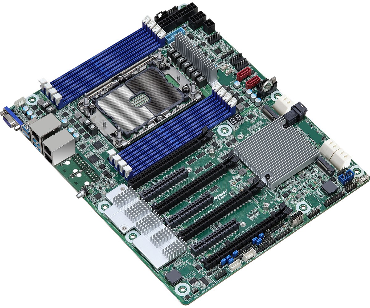 Asrock SPC621D8 motherboard Intel C621A LGA 4189 ATX - Image 2