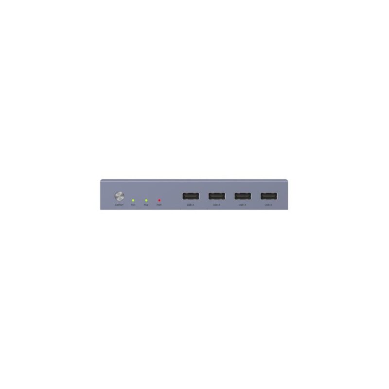 UNITEK V307A KVM switch Grey - Image 3