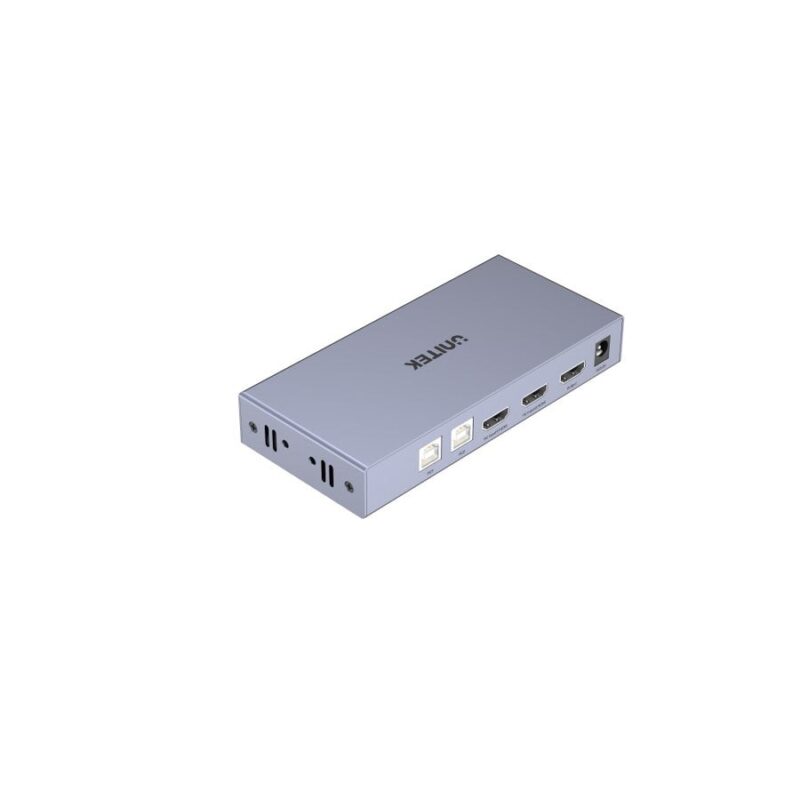UNITEK V307A KVM switch Grey - Image 2