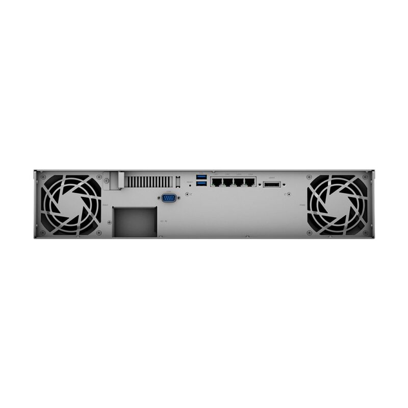 Synology RackStation RS1221+ NAS/storage server Rack (2U) Ryzen Embedded V1500B 4 GB DDR4 0 TB DiskStation Manager Black - Image 4