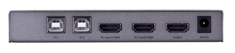 UNITEK V307A KVM switch Grey - Image 9