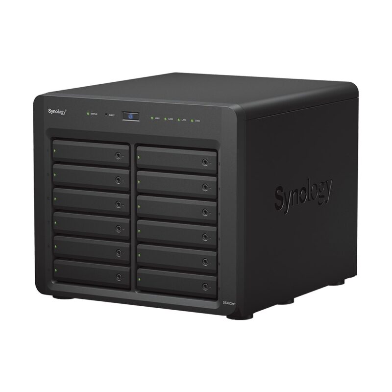 Synology DiskStation DS3622xs+ NAS Tower Intel® Xeon® D D-1531 16 GB DDR4 0 TB DiskStation Manager Black - Image 2