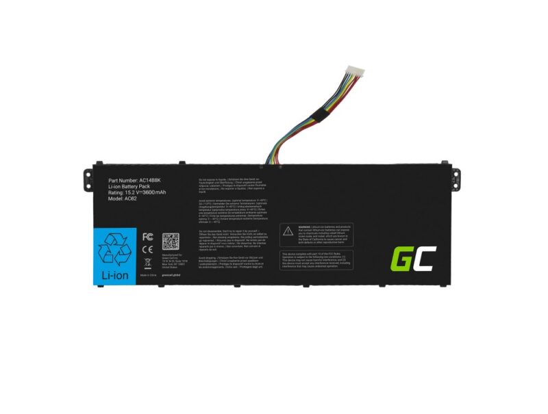 Green Cell AC62 laptop spare part Battery - Image 3