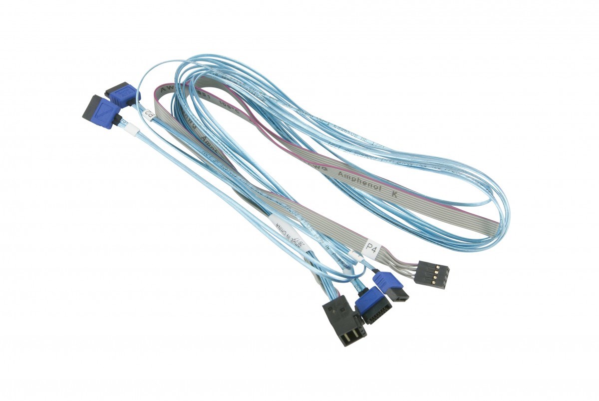 Supermicro CBL-SAST-0699 SATA cable 90 m Blue, Grey