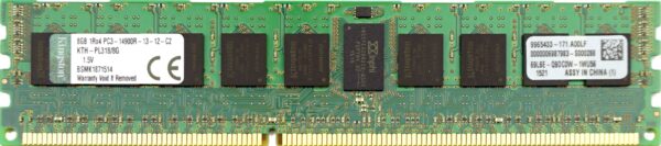 8GB KINGSTON PC3-14900R DDR3-1866 1Rx4 CL13 ECC RDIMM 1.5V