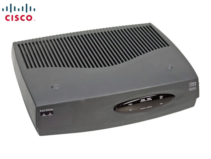 ROUTER CISCO 1720 2xWIC/1xETHERNET NO PSU