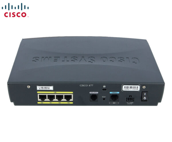 ROUTER CISCO 877-K9 ADSL over POTS (ADSL2/ADSL2+ Annex A)
