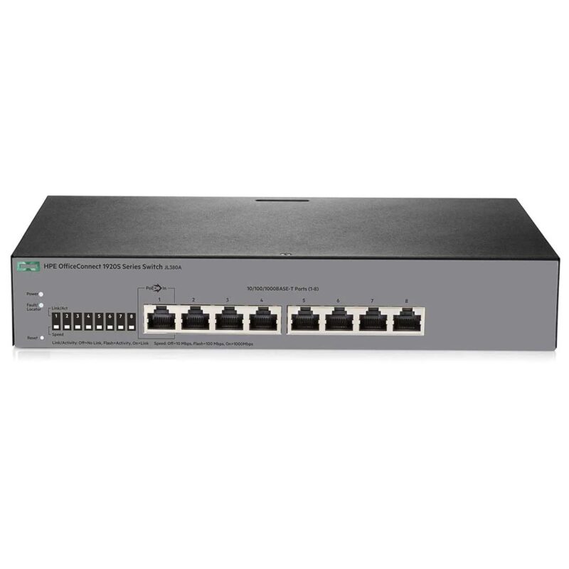 SWITCH ETH 8P 1GBE HP 1920- 8G NO PSU