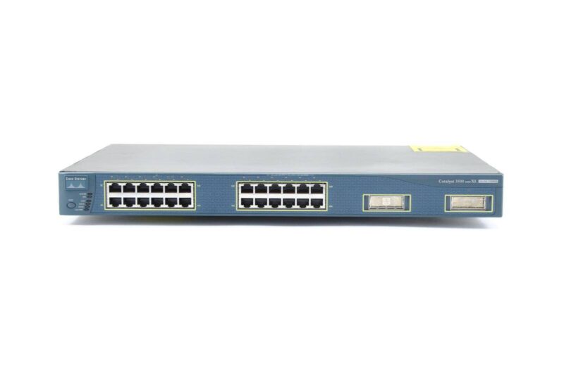 SWITCH ETH 24P 100MB 2x1GB GBIC CISCO CAT C3524 INLINE POWER