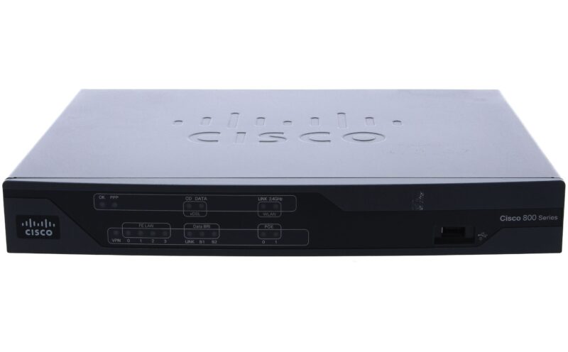 ROUTER CISCO 886 - CISCO886-K9 V01 NO AC ADAPTER