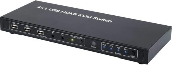 KVM SWITCH SPEAKA PROFESSIONAL 4PORT HDMI & USB