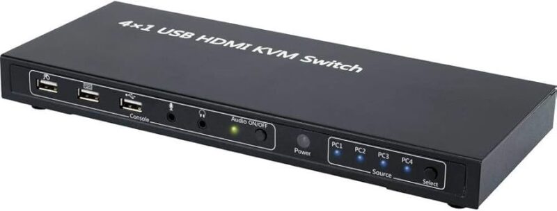 KVM SWITCH SPEAKA PROFESSIONAL 4PORT HDMI & USB