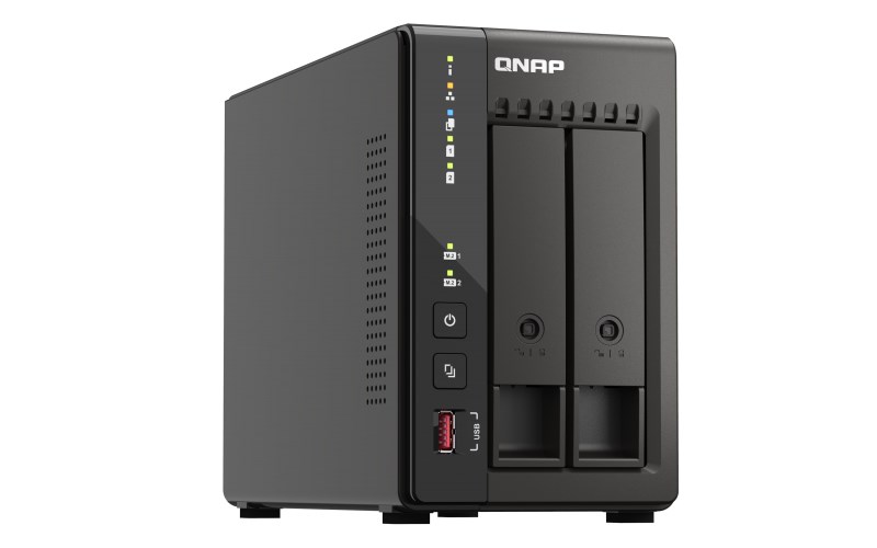 QNAP TS-253E NAS Tower Ethernet LAN Black J6412 - Image 4