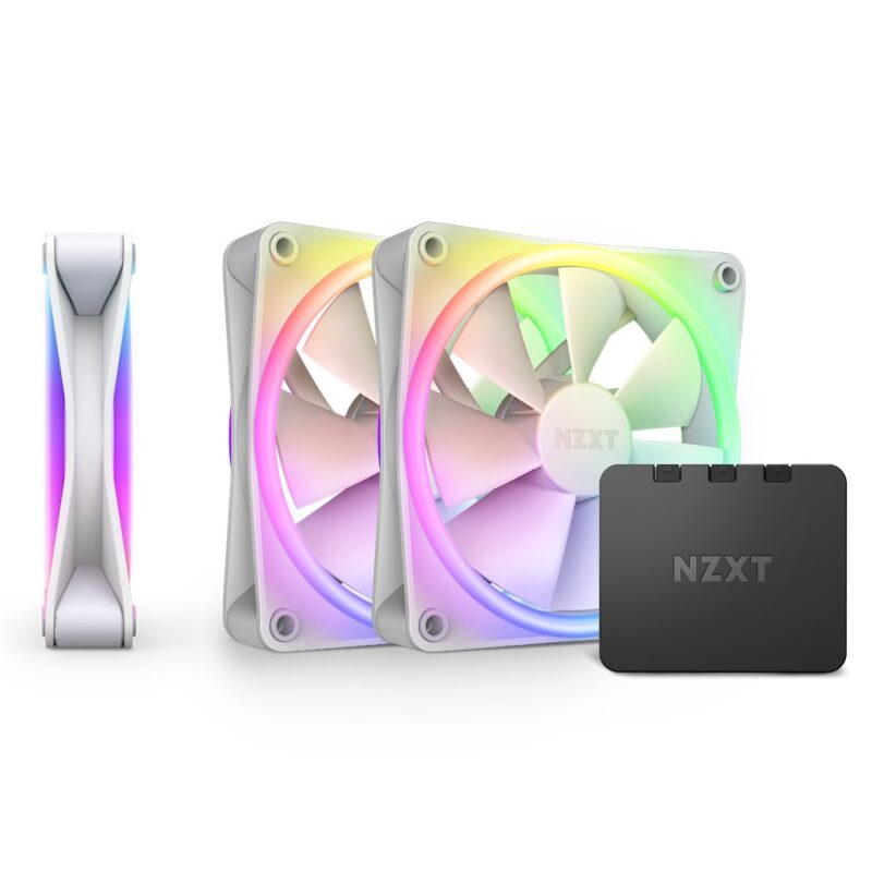 NZXT F120 RGB DUO Triple Pack Computer case Fan 12 cm White 3 pc(s) - Image 6