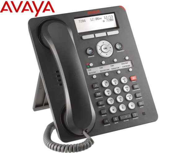 IP PHONE AVAYA 1608 GRADE A-/WITH HANDSET/WITH BASE/ONLY POE