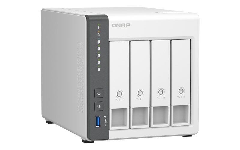 QNAP TS-433 NAS Tower Ethernet LAN Cortex-A55 - Image 4
