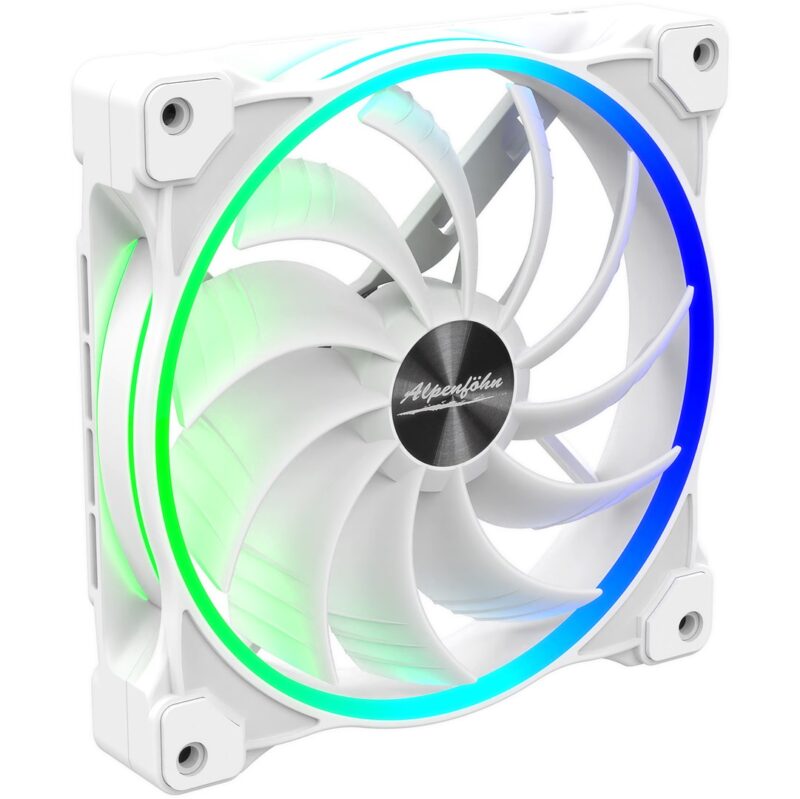 Alpenföhn Wing Boost 3 ARGB 140mm High Speed - Fan white, 3 pc(s) - Image 4