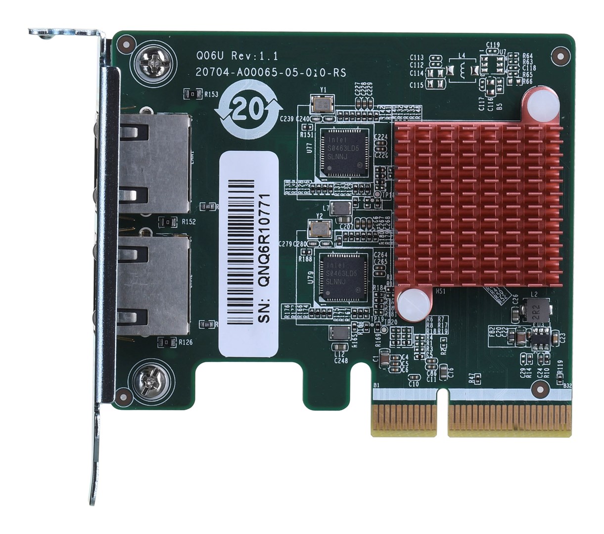 QNAP QXG-2G2T-I225 network card Internal Ethernet 2500 Mbit/s - Image 2