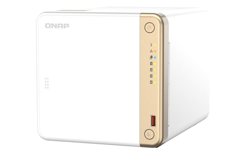 QNAP TS-462-4G NAS/storage server Tower Intel® Celeron® N4505 4 GB DDR4 0 TB QNAP QTS White - Image 9