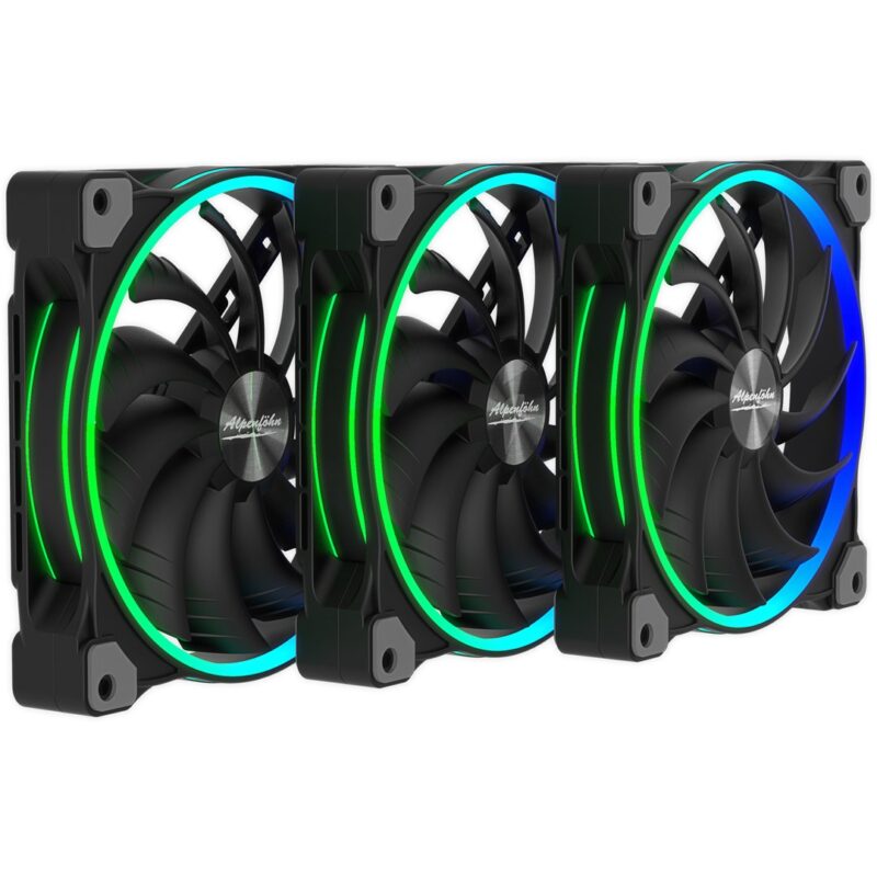 Alpenföhn Wing Boost 3 ARGB 140mm High Speed - Fan black, 3 pc(s) - Image 3
