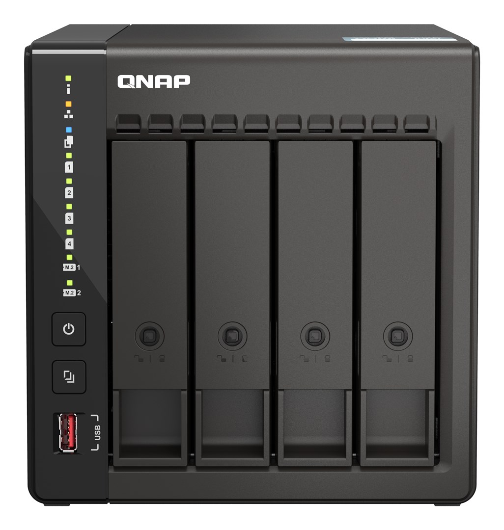 QNAP TS-453E NAS Tower Intel® Celeron® J6412 8 GB 0 TB QNAP QTS Black - Image 2