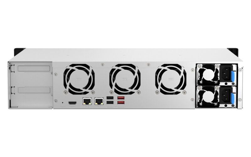QNAP TS-864EU-RP-8G NAS/storage server Rack (2U) Ethernet LAN Black - Image 2